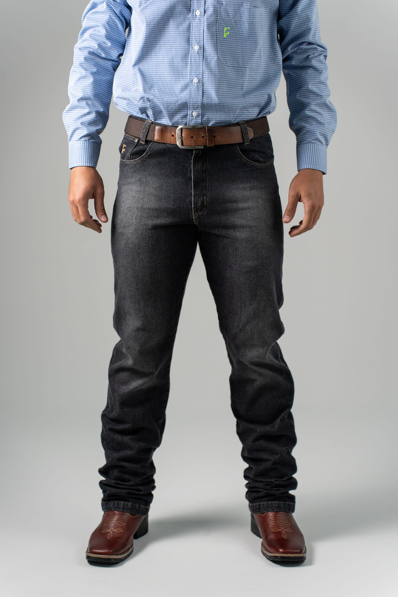 Calça Jeans Masculina - Black Steel