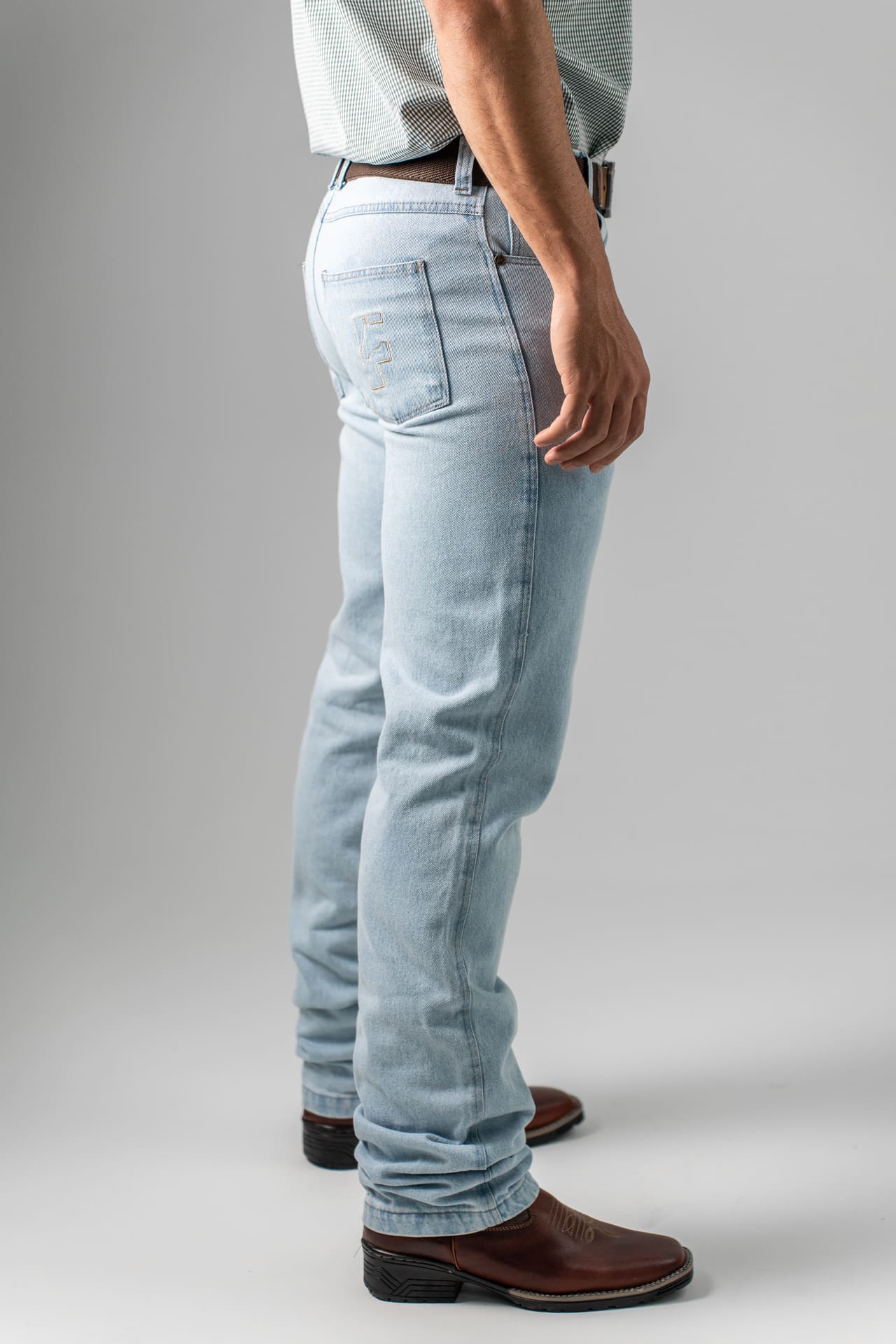 Calça Jeans Masculina - Delavê Azure